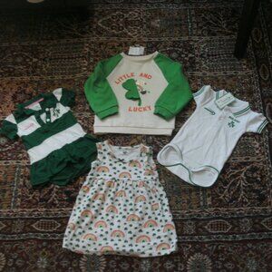 IRISH Clothes Lansdowne Ireland One Piece Outfits & Shamrock Dress & Sweatshirt
